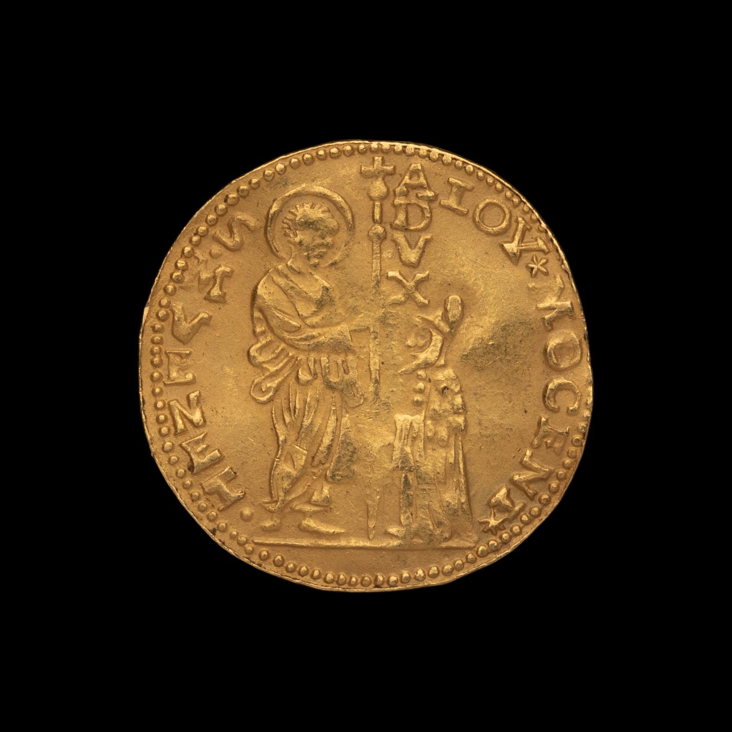 [VENETIAN REPUBLIC] Alvise Mocenigo (c. 1700-1709). Av Zecchino (3.4 g, 22mm)