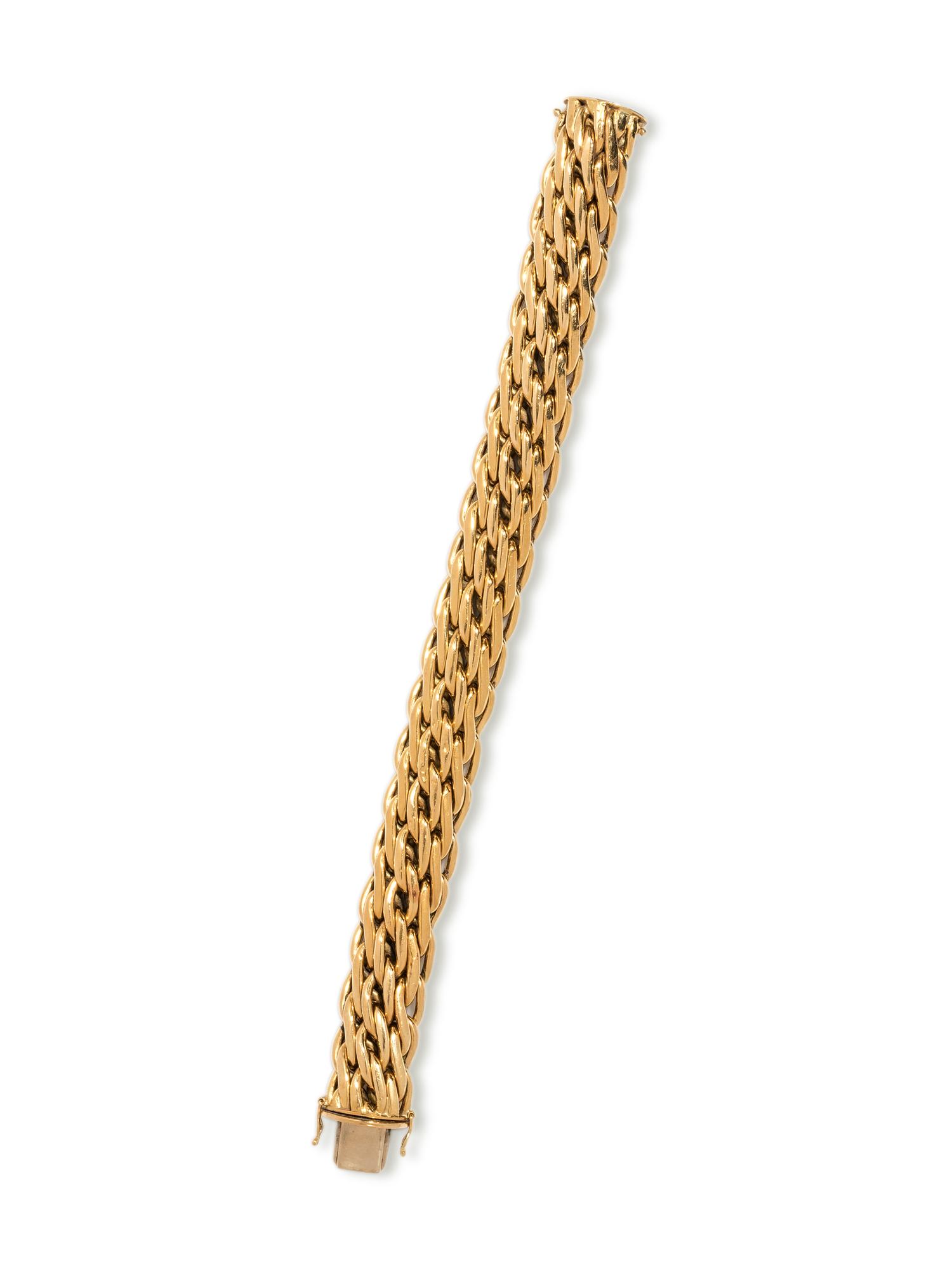 YELLOW GOLD BRACELET