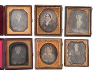 [EARLY PHOTOGRAPHY]. 30 sixth plate daguerreotypes of middle aged and elderly women.