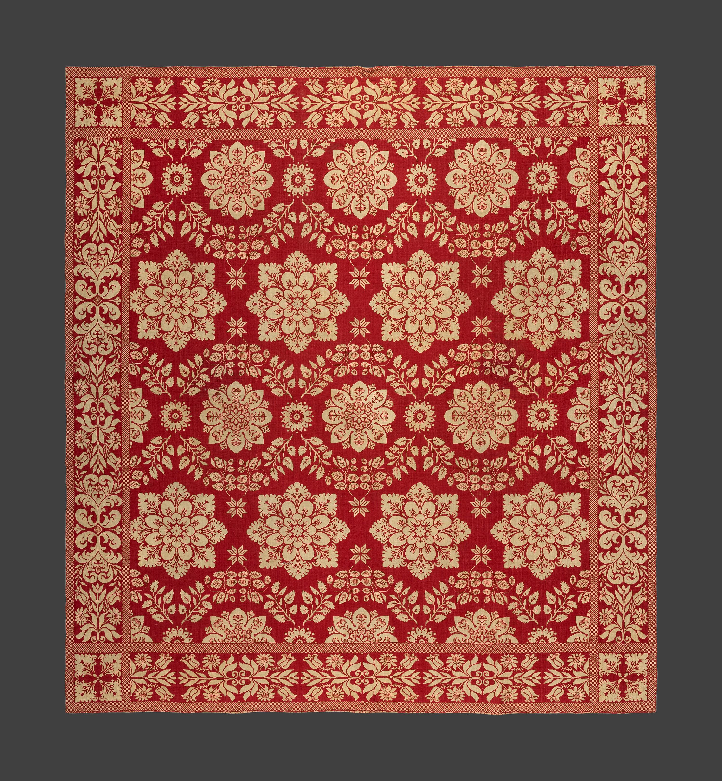 Three Woven Coverlets