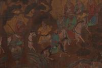 A Mongolian Silk Wallpaper Panel