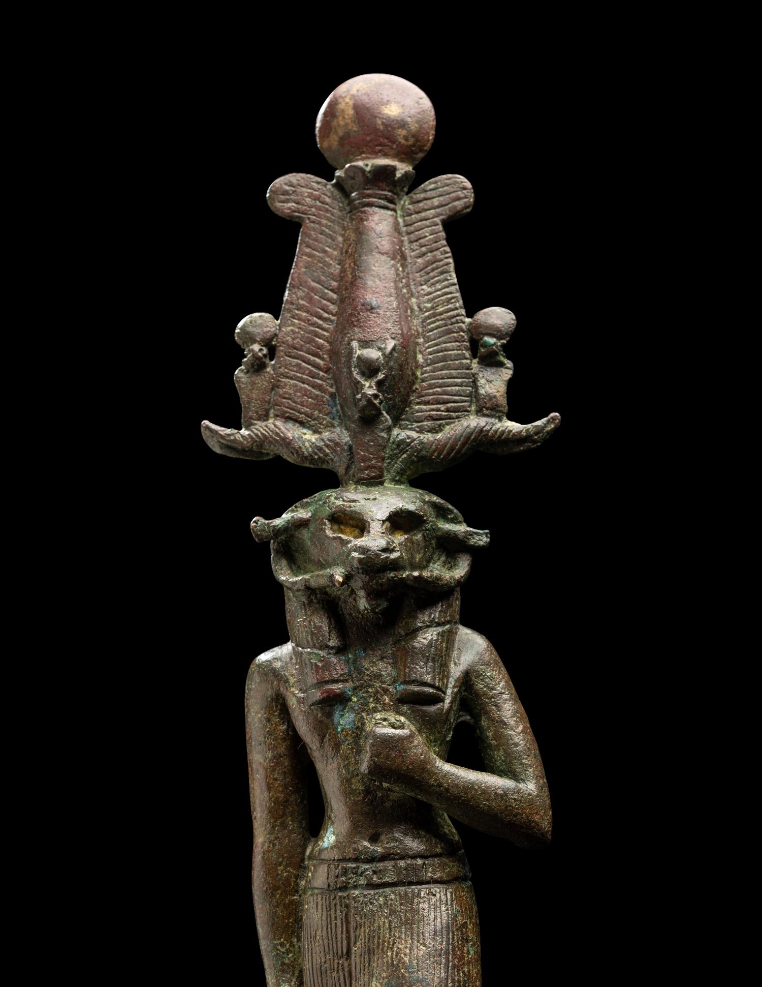 An Egyptian Bronze Khnum