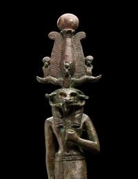 An Egyptian Bronze Khnum