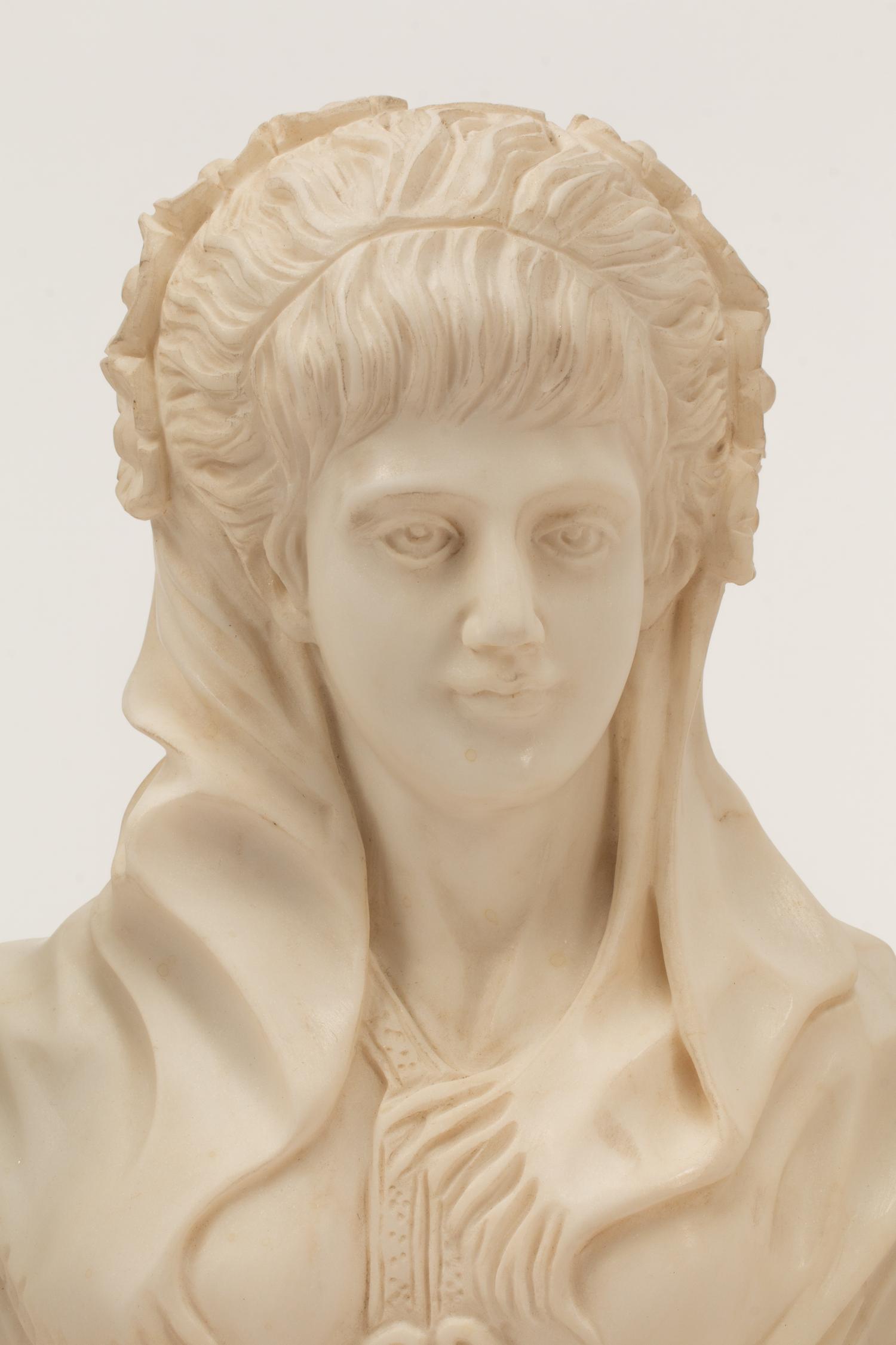 A Set of Four Italian Marble Busts