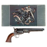 Armi San Marco Model 1851 "Navy" .44 Caliber Percussion Revolver in Box