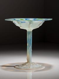 Opalescent Reactive Compote with Morning Glories