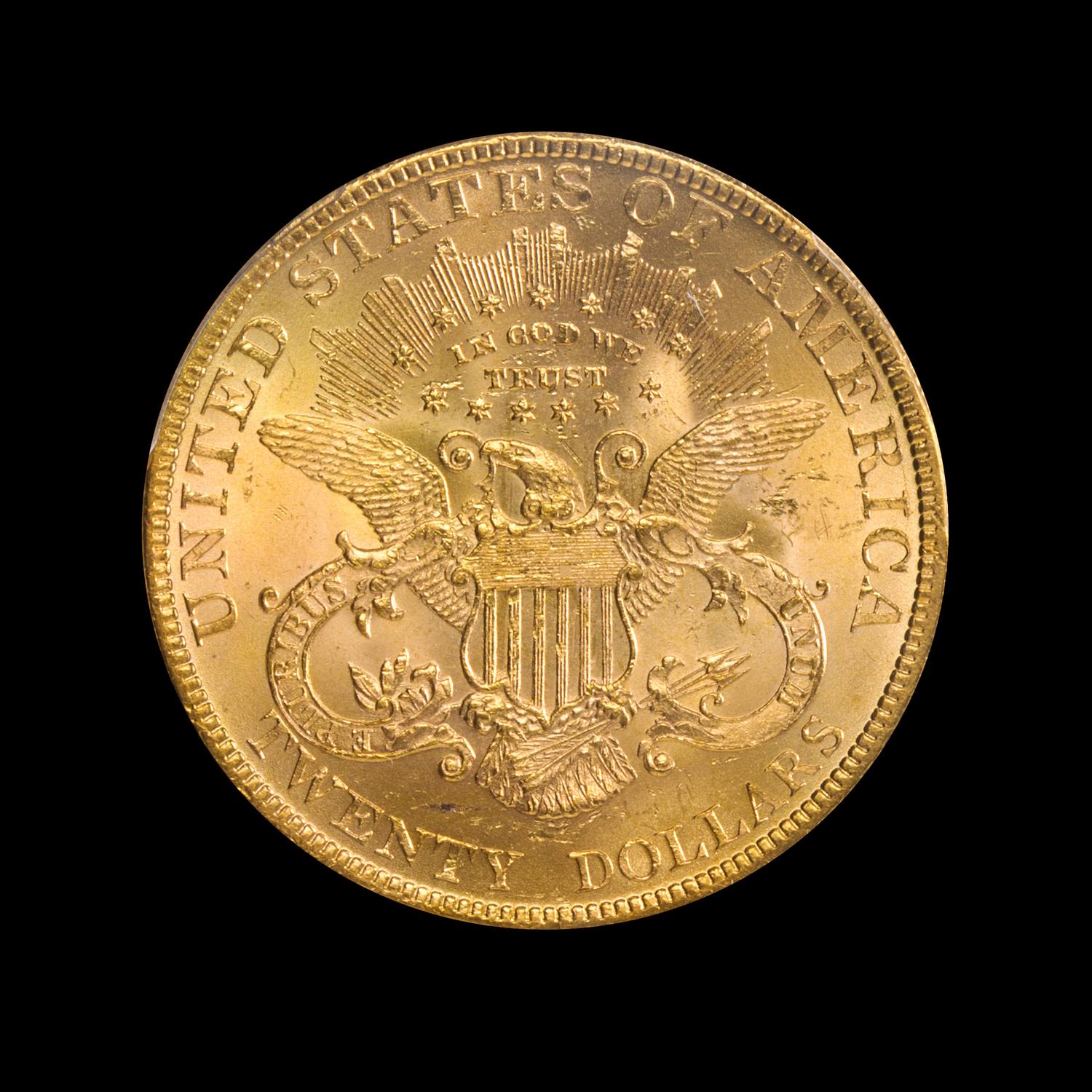 A United States 1893 Liberty Head $20 Gold Coin
