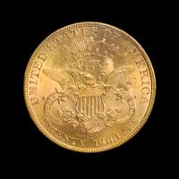 A United States 1893 Liberty Head $20 Gold Coin