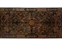 A Gilt Decorated Black Lacquered Altar Table