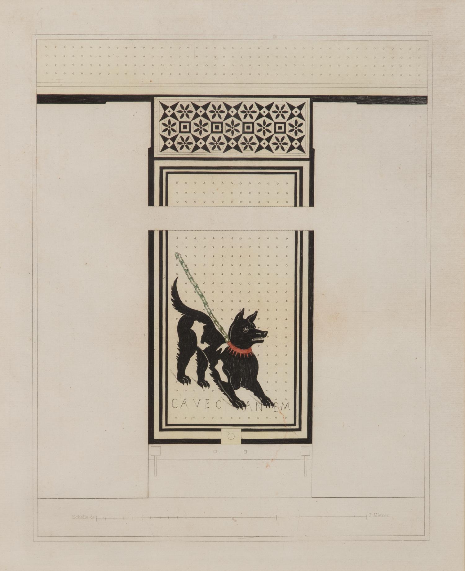 A Collection of Hand-Colored Engravings by Jules Frederic Bouchet Framed 20 3/4 x 16 3/4 inches. — (French, 1799-1860)