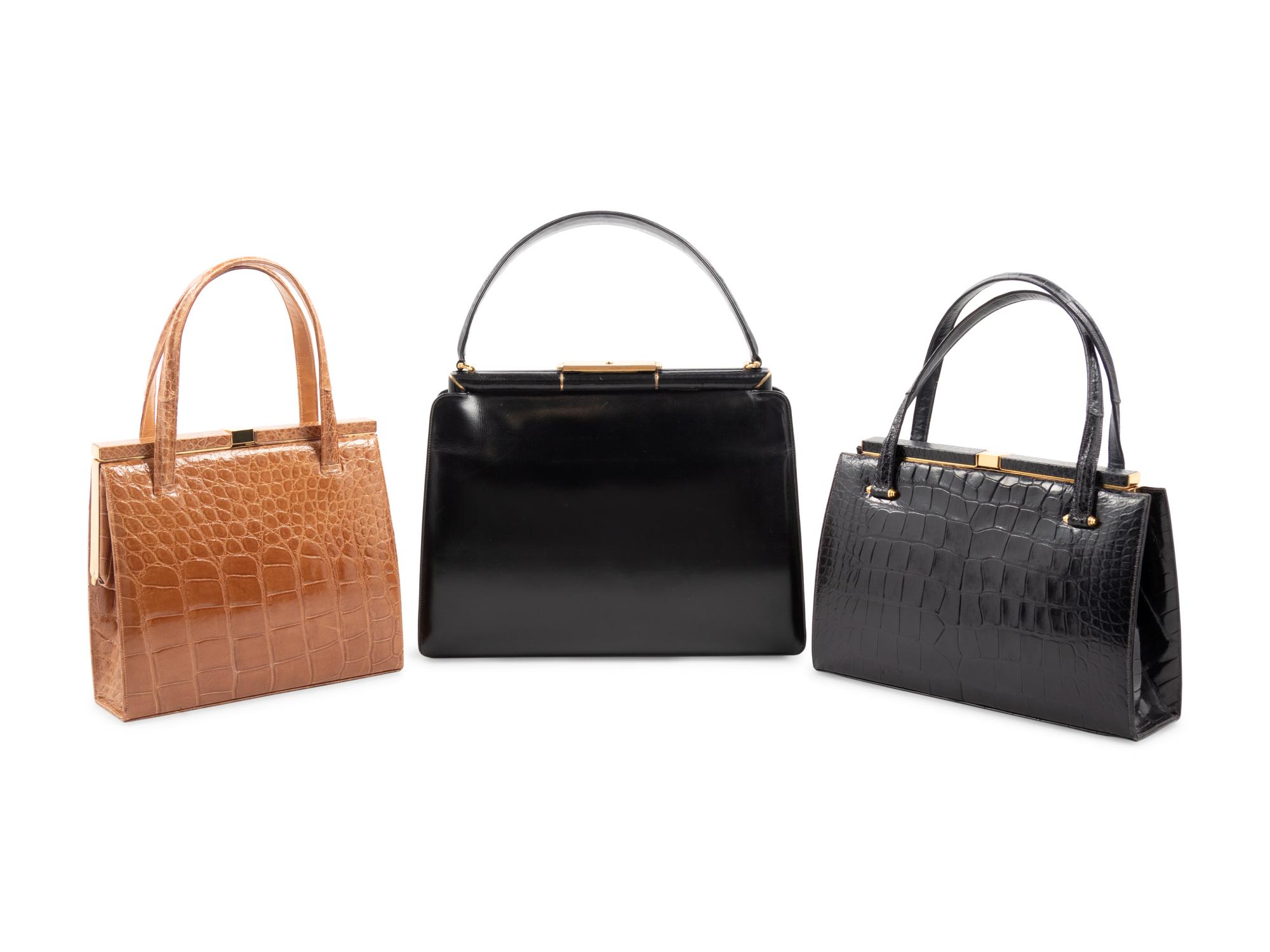 Three Lucile de Paris Handbags, 1950-70s