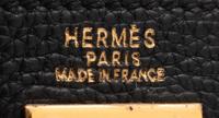 Hermès Black Leather 32cm Kelly Bag