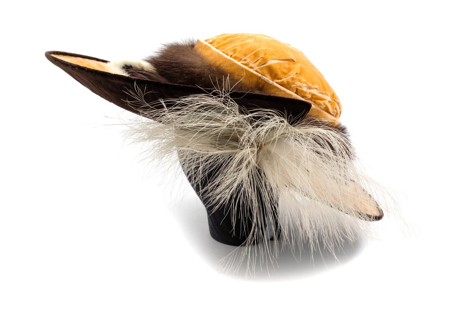 Three Edwardian hats, 1910s — Sold to benefit the Art Acquisition Fund at the Indianapolis Museum of Art at Newfield.