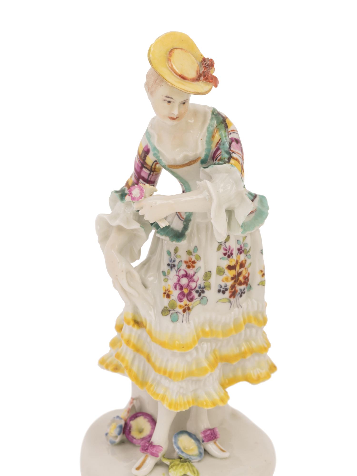 A Pair of Derby Porcelain Figures