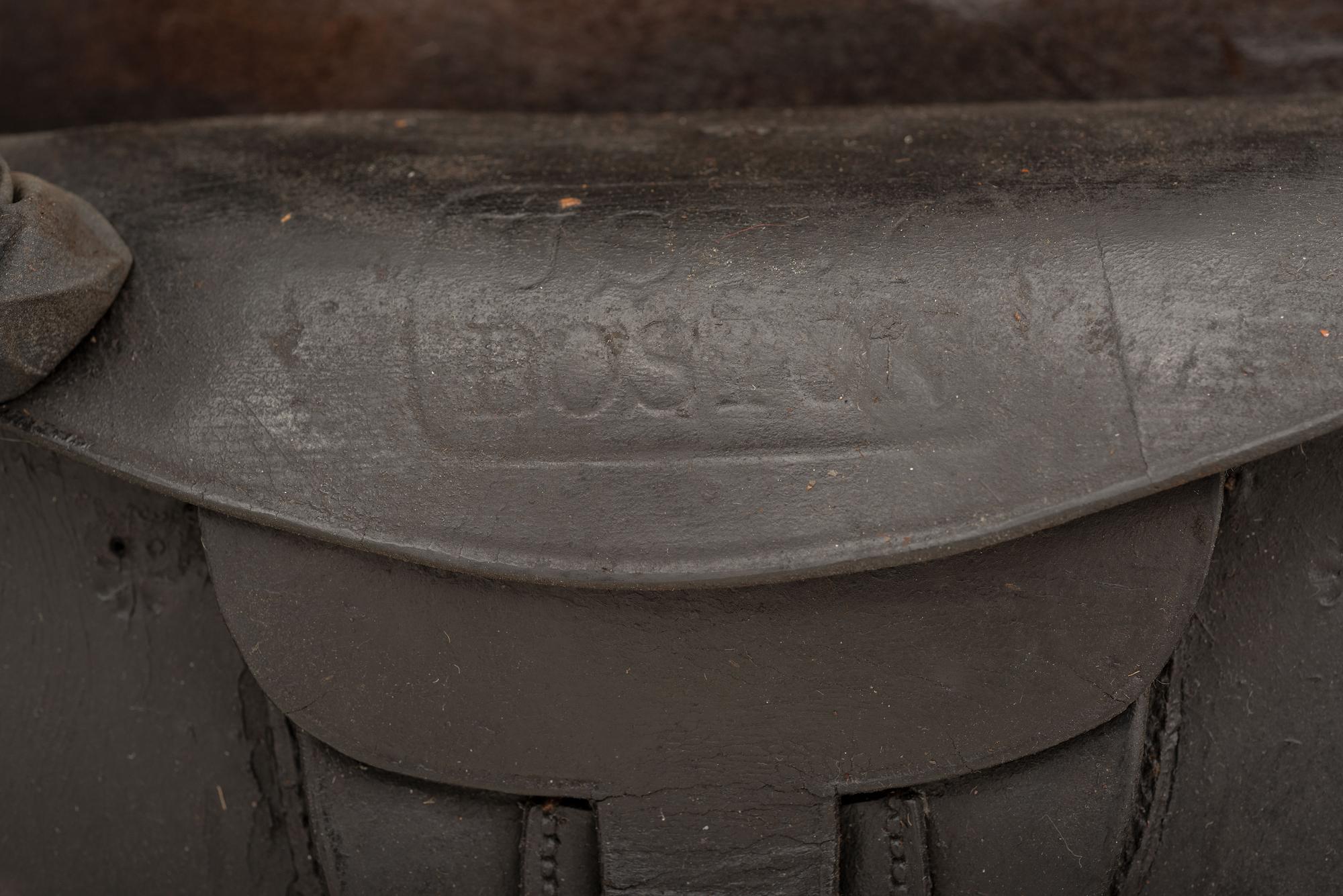 Civil War Era Boston Navy Yard Marked Enlisted Navy Belt & Accoutrement Rig