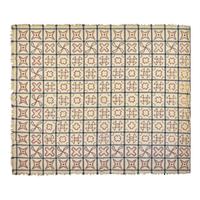 An Embroidered and Woven Wool Blanket
