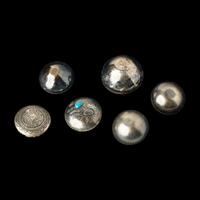 Navajo Silver Seed Pots
