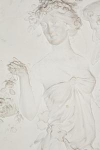 A Neoclassical Style Plaster Relief Panel