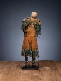 Cheyenne Beaded Hide Doll