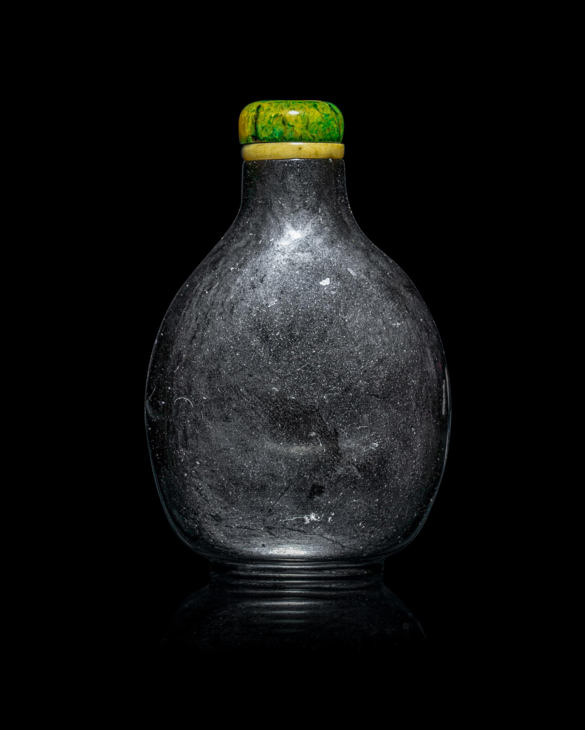 A Chinese Jet Snuff Bottle