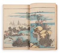 Two Japanese Illustrated Books after Katsushika Hokusai