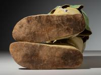 Kiowa Beaded Hide Leggings and Moccasins