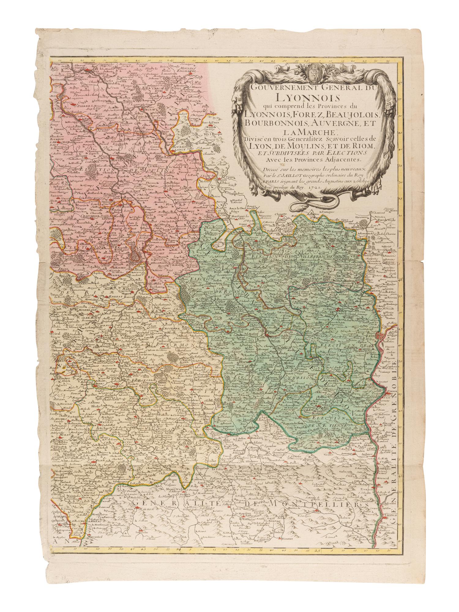 [MAPS]. A group of maps, comprising: