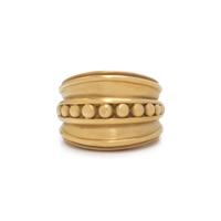 KIESELSTEIN-CORD, YELLOW GOLD RING