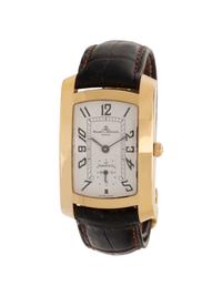 BAUME & MERCIER, RETAILED BY TIFFANY & CO., YELLOW GOLD 'HAMPTON' WATCH