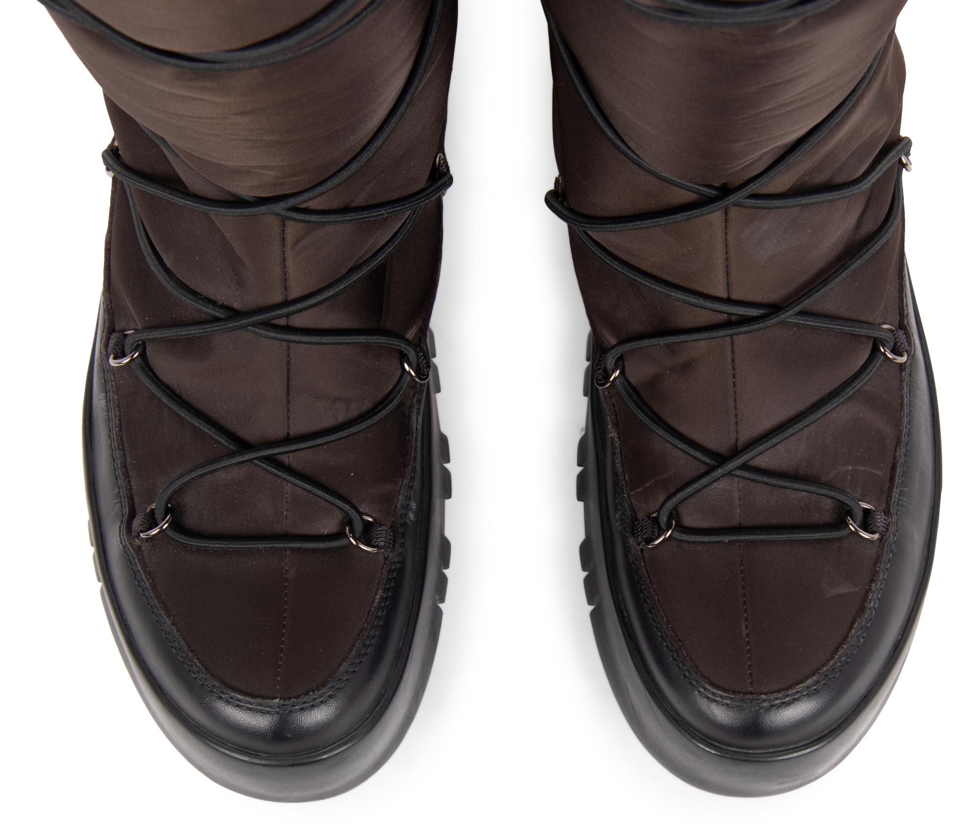 Prada Winter Coat and Boots