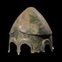 A Chalcidian Tinned Bronze Helmet