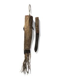 Blackfeet Beaded Knife Case, with Knife