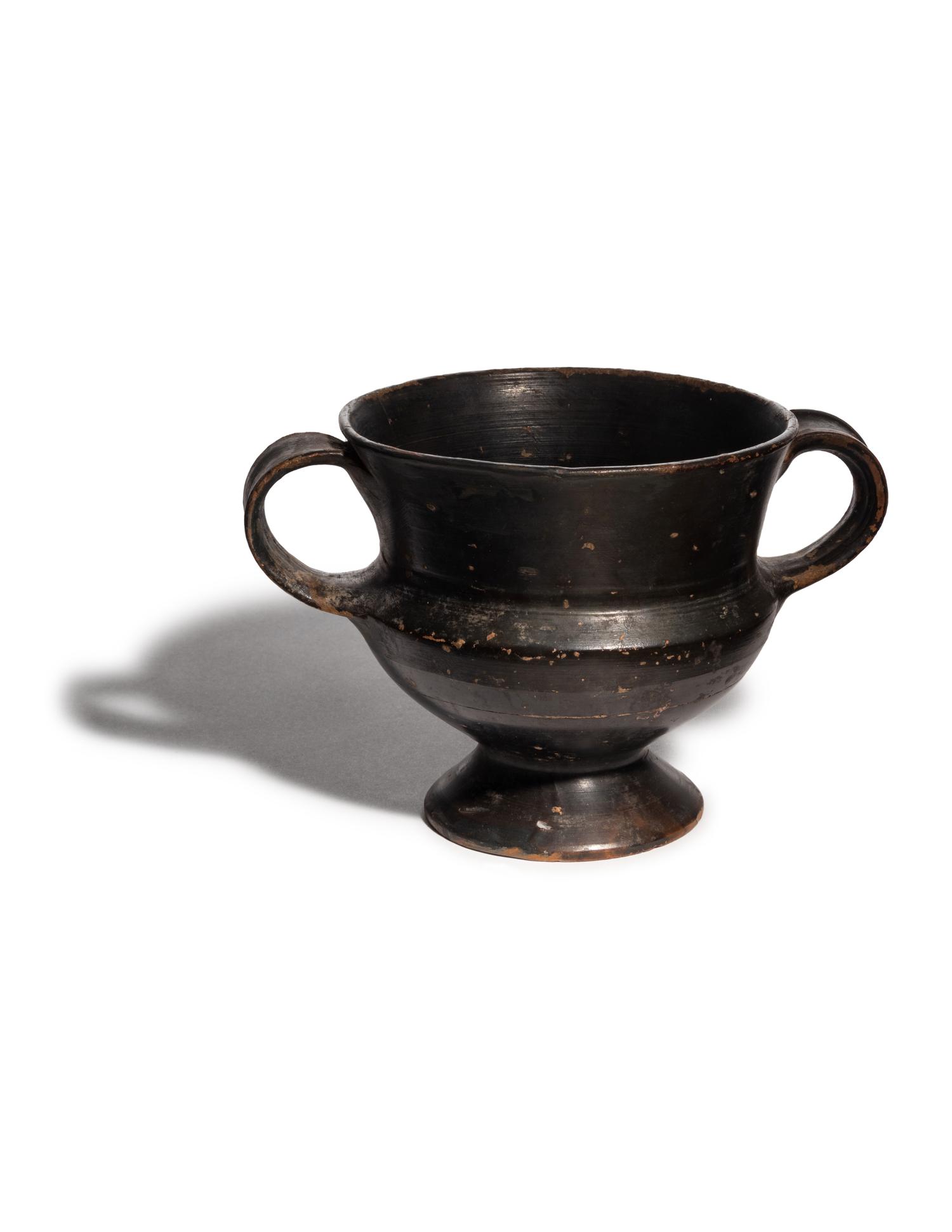 A Greek Black-Glazed Krater