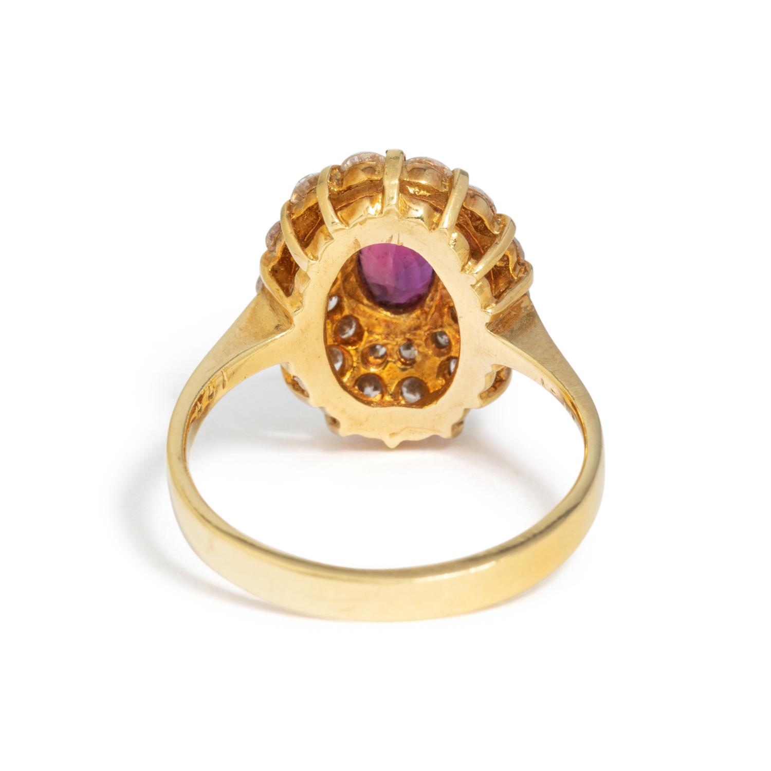 RUBY AND DIAMOND RING