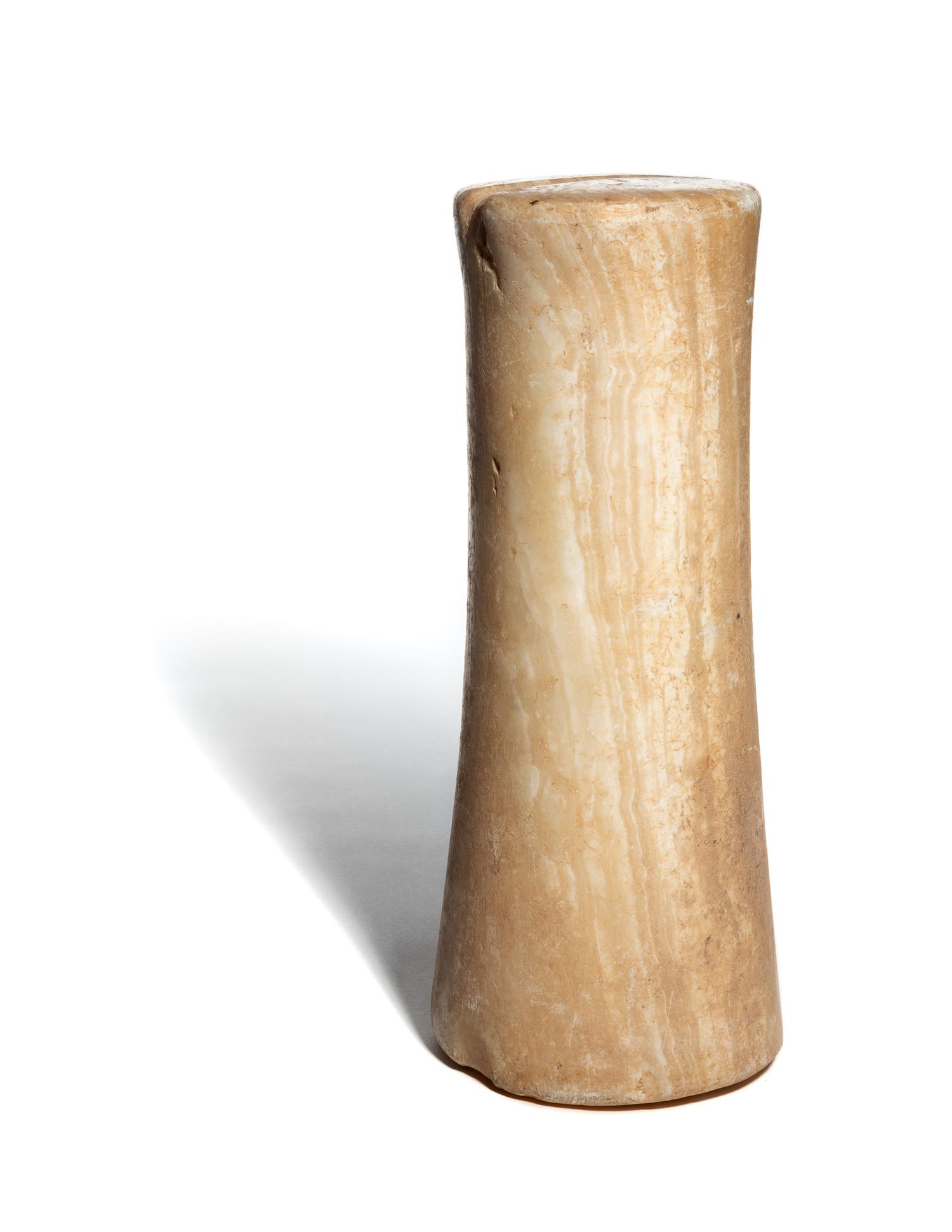 A Bactrian Calcite Columnar Ritual Object
