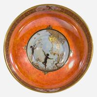 A small Carlton Ware lustre bowl England, 1926-1929
