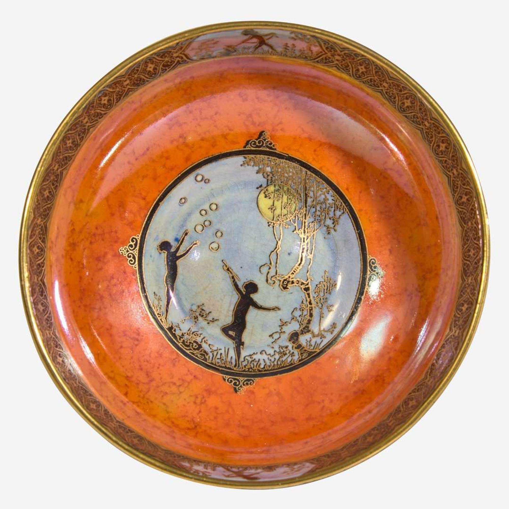 A small Carlton Ware lustre bowl England, 1926-1929