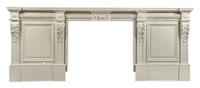 An English Painted Fireplace Mantel