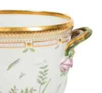 A Royal Copenhagen Flora Danica Porcelain Cache Pot