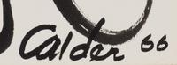 Alexander Calder, (American, 1898-1979), Boomerangs and Calderunes, 1966