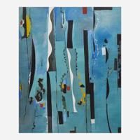 Casimir Caziel (British/Polish, 1906-1988) Composition 05.01.1996