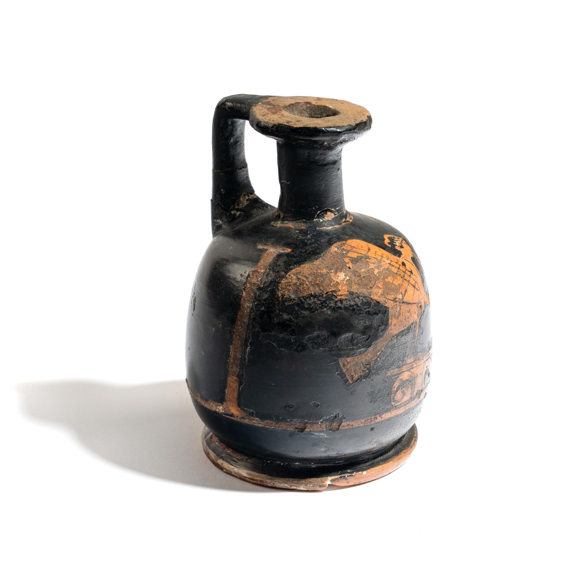 An Attic Red-Figured Squat Lekythos