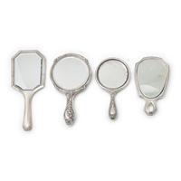 An Assembled American Silver Dressing Set