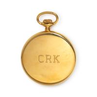 TIFFANY & CO., YELLOW GOLD POCKET WATCH