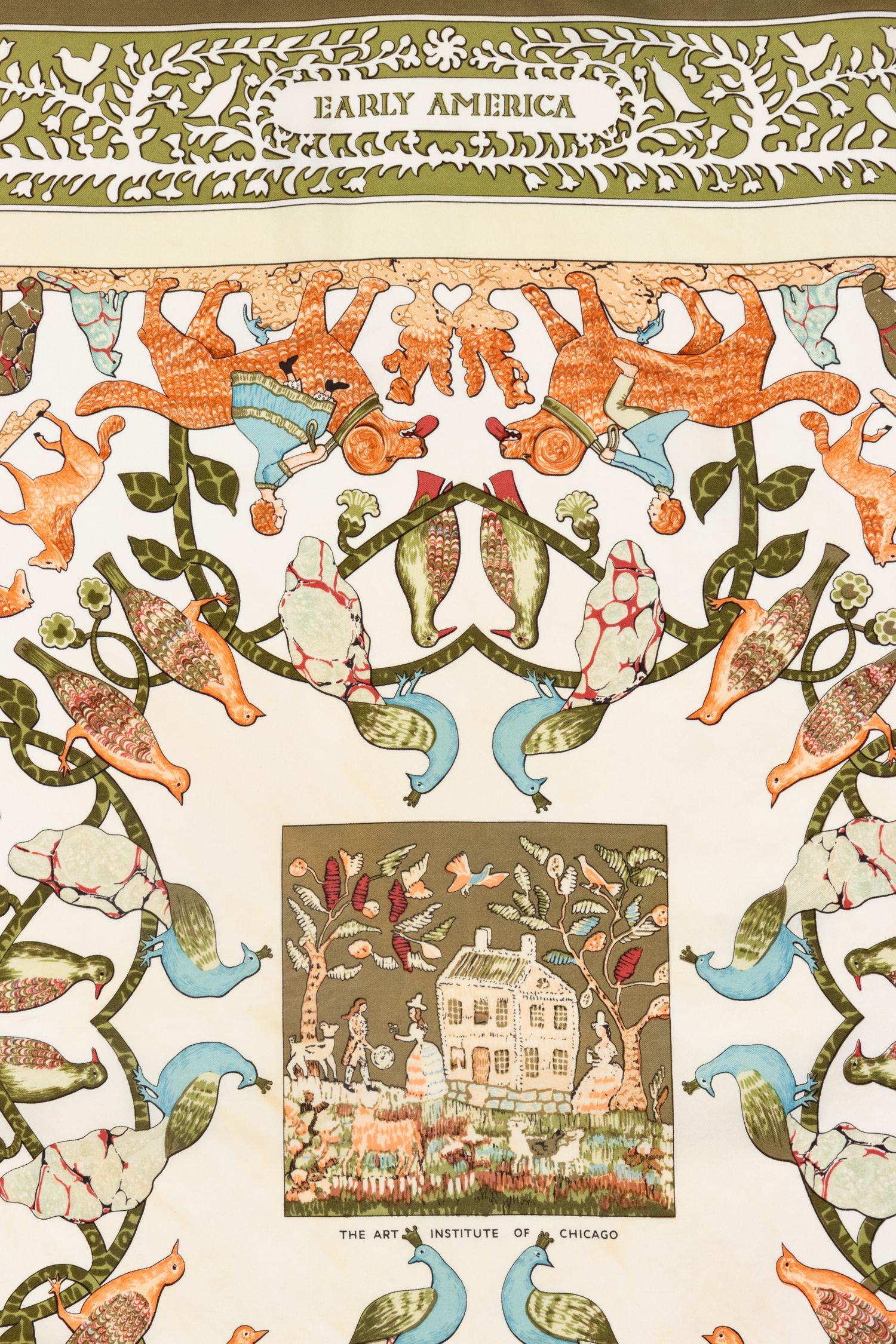 Two Hermès 90cm Silk Scarf, Carre