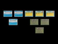 A Group of Approximately 10 Cal Ripken Jr. Rookie Baseball Cards,