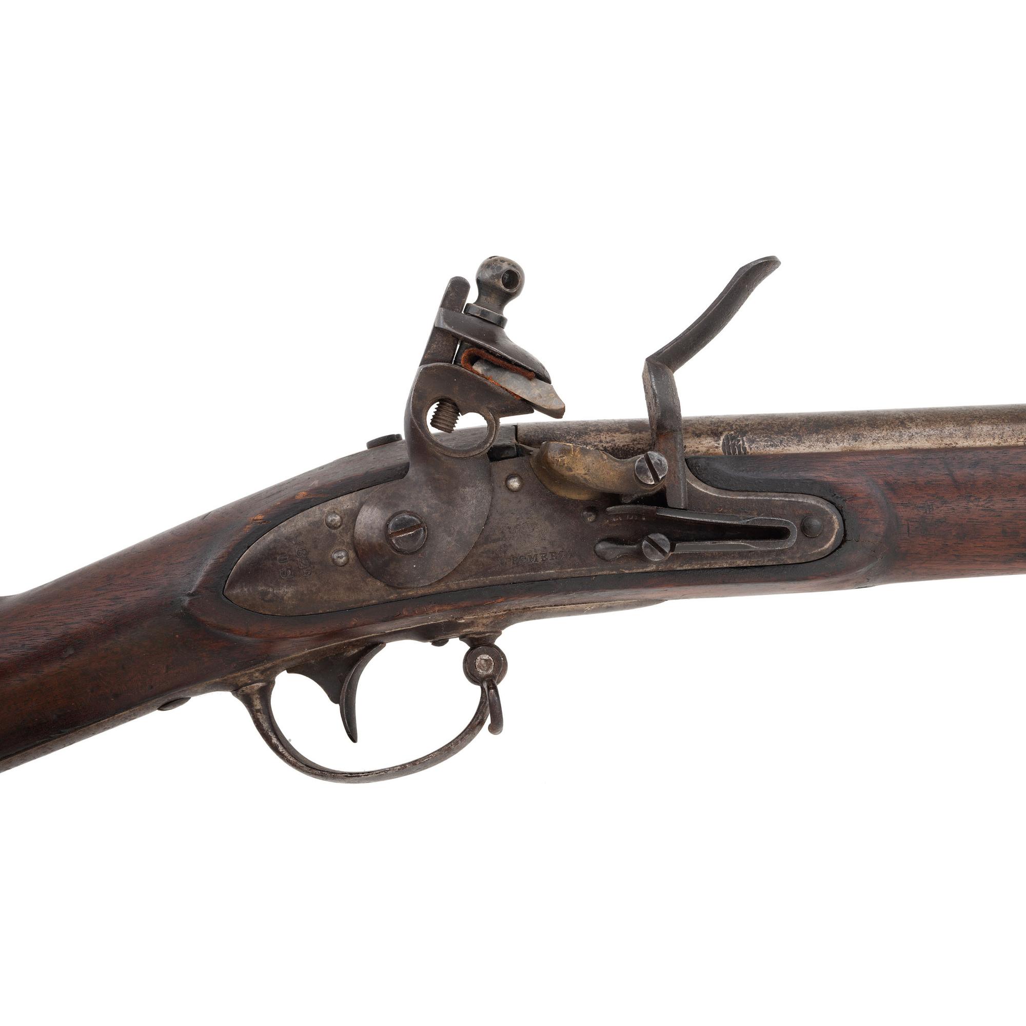 US Model 1822 (1816 Type II) Contract Musket by Pomeroy
