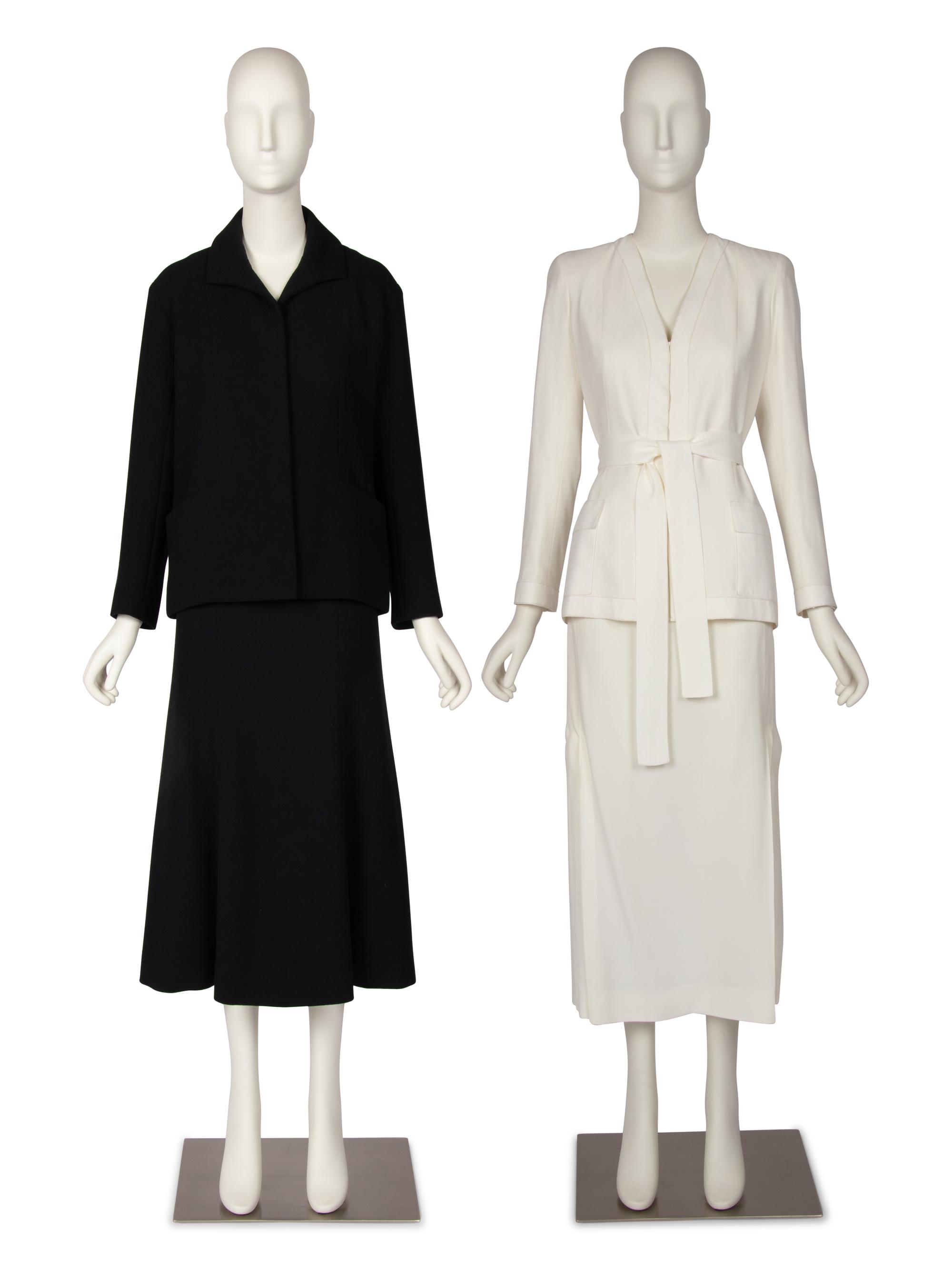 Two Christian Dior Haute Couture Skirt Suits, c. 2017