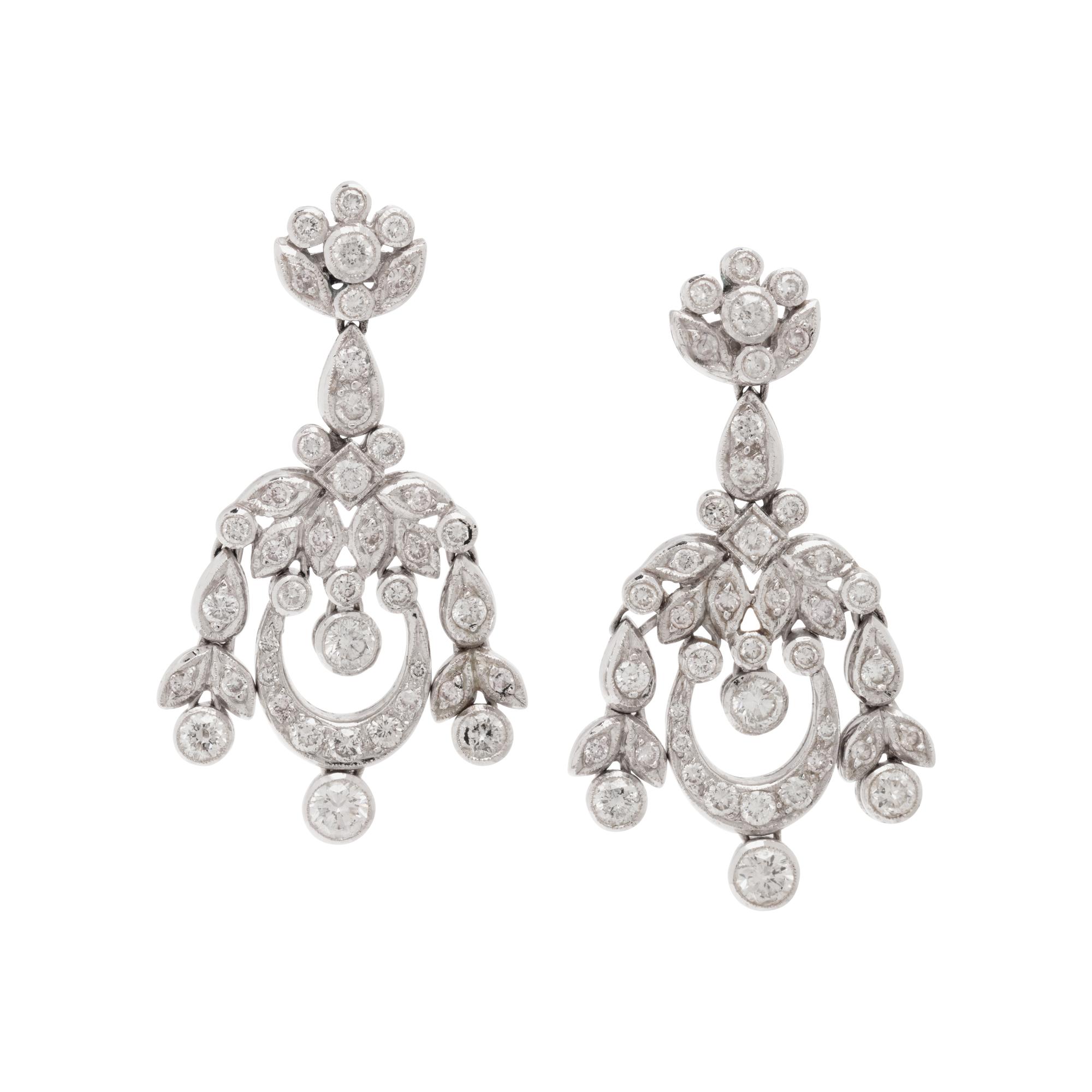 DIAMOND CHANDELIER EARRINGS
