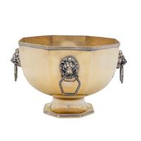 An Edwardian Silver Centerpiece Bowl